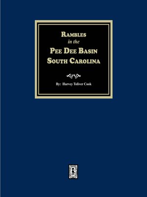 cover image of Rambles in the Pee Dee Basin